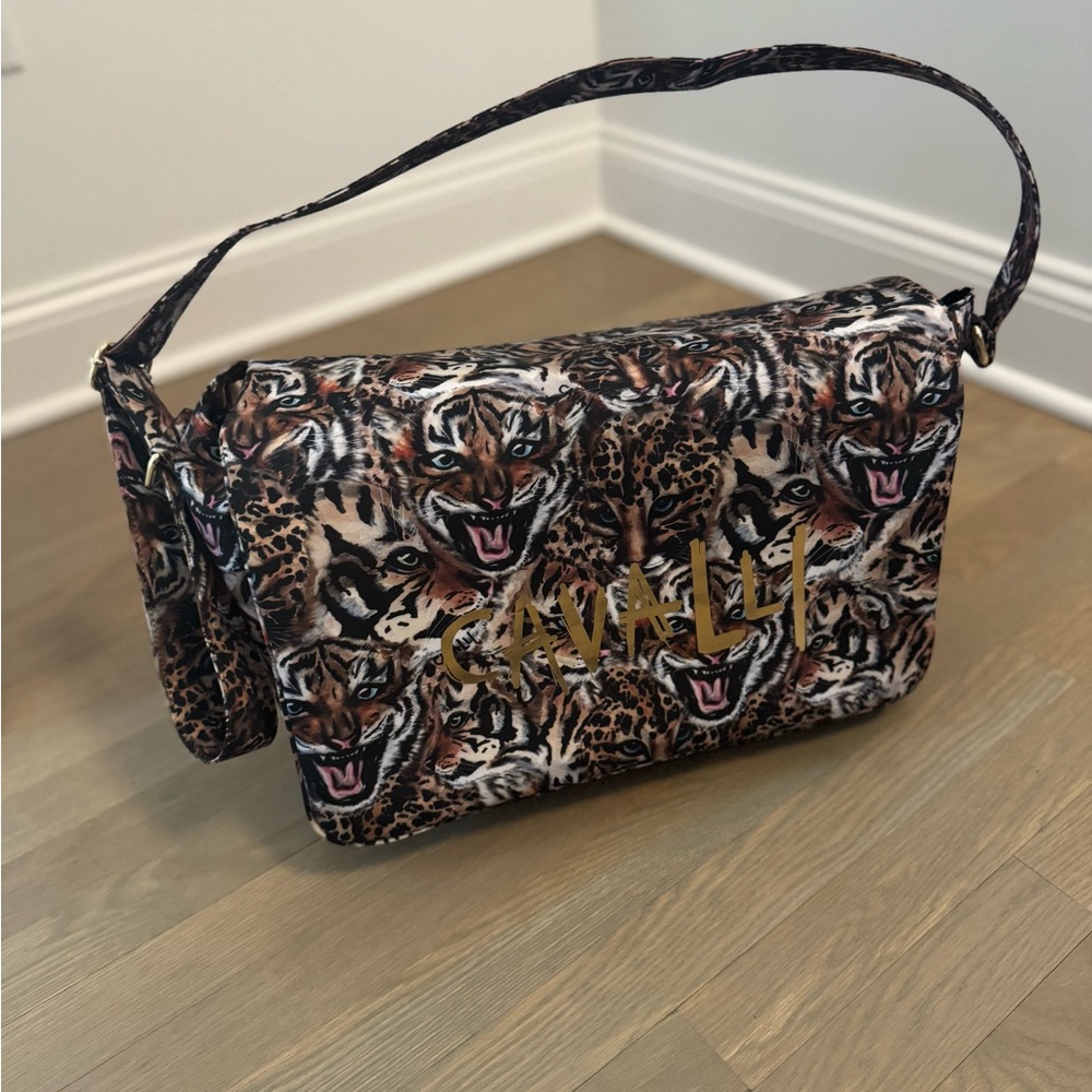 Roberto Cavalli Junior Changing Bag, Leopard